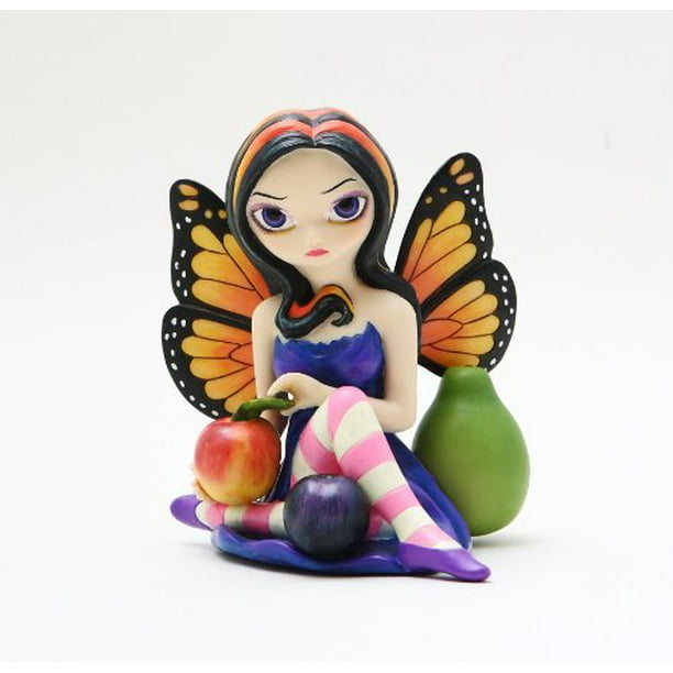 Jasmine Becket-Griffith Relaxing Rose Sugar Skull Fairy in Tea Cup Figurine